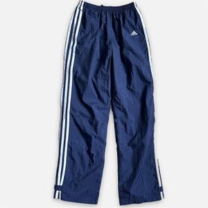 Adidas Navy Blue Track Pants Girls Size 14